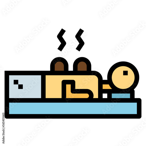 cupping filled outline icon style