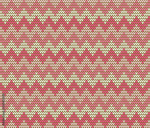 beautiful seamless knitted pattern background