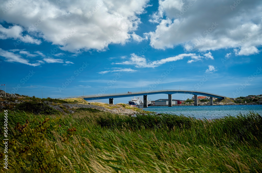 Bridge in the Swedish archipelago