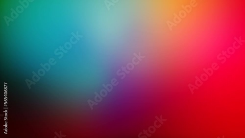 Abstract blurred gradient background in bright colors. Colorful smooth template Soft color background Color neon gradient web element wall art