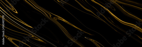 Panel kuchenny z motywem Marble texture wall surface black gold ink pattern graphic  background granite abstract light elegant grey for do floor plan ceramic counter texture tile black yellow background natural for paper.
