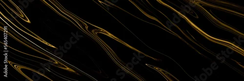 Panel kuchenny z motywem Marble texture wall surface black gold ink pattern graphic  background granite abstract light elegant grey for do floor plan ceramic counter texture tile black yellow background natural for paper.