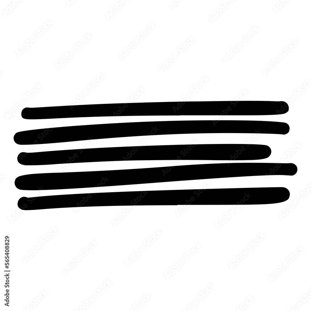 Hand Drawn Scribble Element on Transparent Background Hand Drawn Scribble Element on Transparent Background