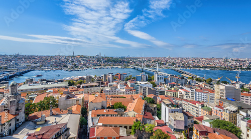 Fototapeta Naklejka Na Ścianę i Meble -  View of the city of Istanbul