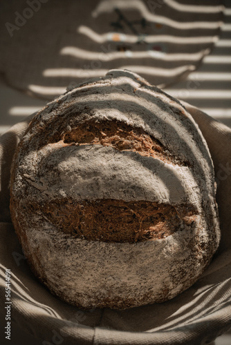 loaf of bread with sesame