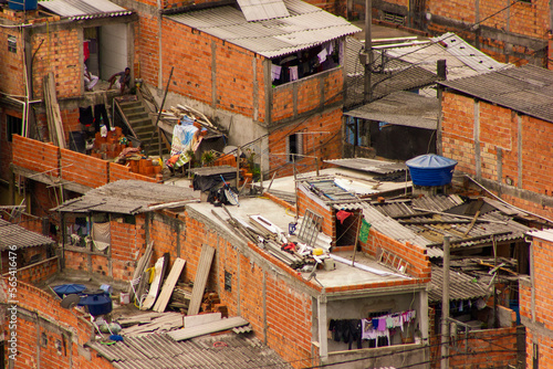 Favelas sao paulo brazil