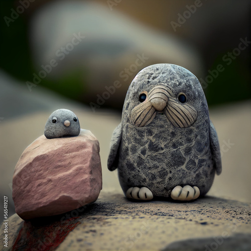 Cute Stone Characters © JDKarlsson