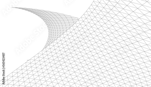abstract geometric shape vector illustration