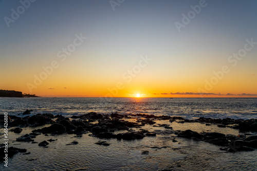 Saint-Gilles  Reunion Island - Sunset at Boucan-Canot