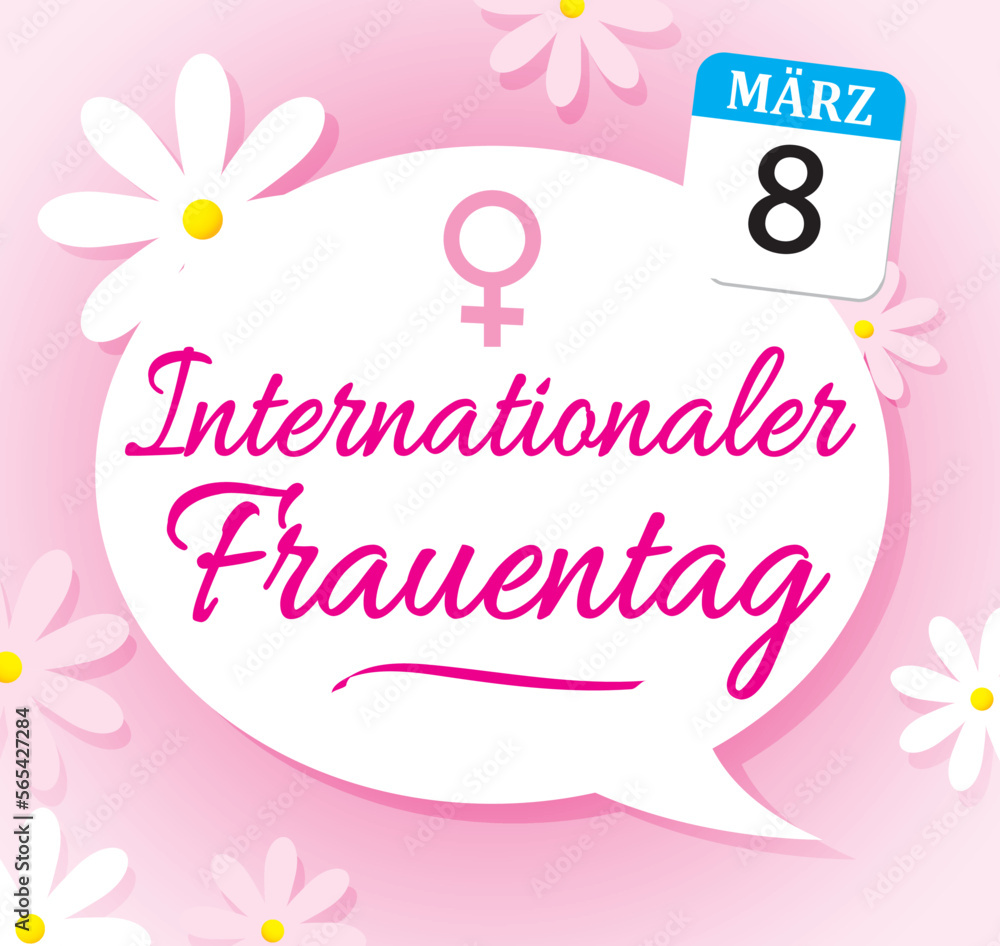 Internationaler Frauentag - 8. März V2