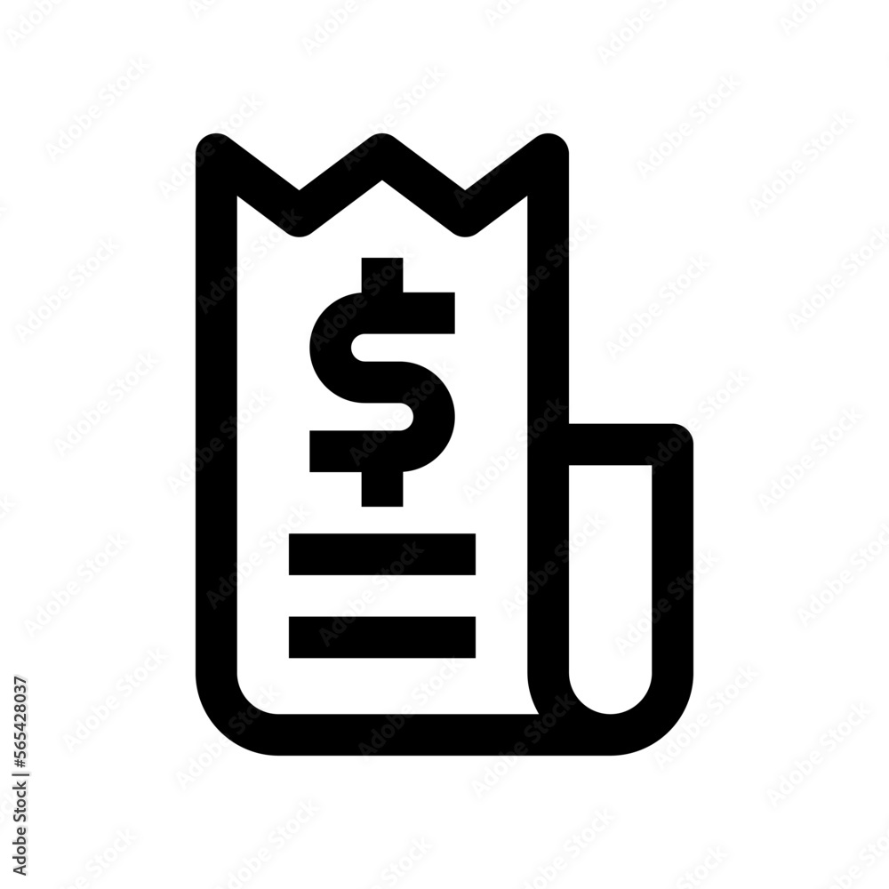 bill icon for your website, mobile, presentation, and logo design. bill icon for your website, mobile, presentation, and logo design.