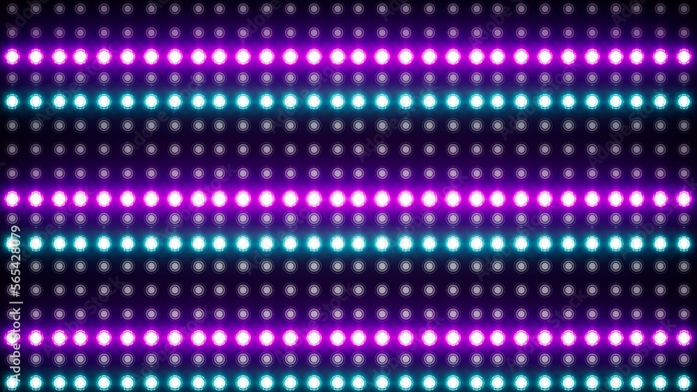 Glowing purple and cyan color neon circle pattern light background Glowing purple and cyan color neon circle pattern light background