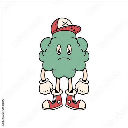 cool fart cartoon vector design