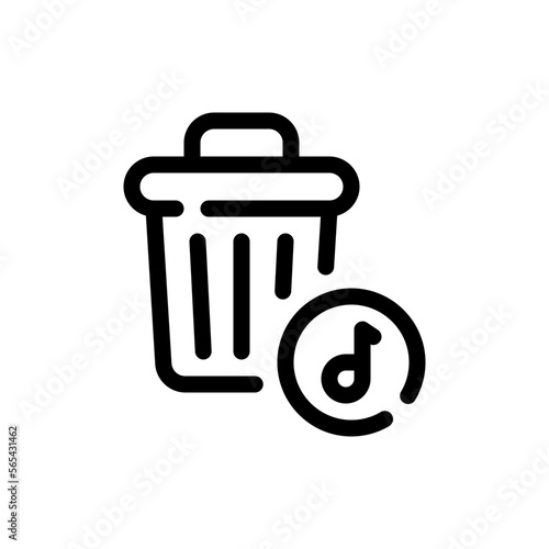 delete line icon