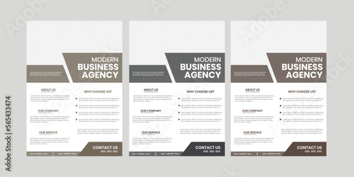 a marketing agency new service flyer, colourful summit newest flyer, document insert report mag, corporate flyer design