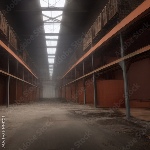 Inside a forgotten warehouse, where the darkness is all-consuming