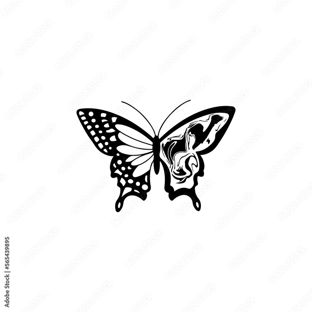 butterfly vector illustration with concept butterfly vector illustration with concept