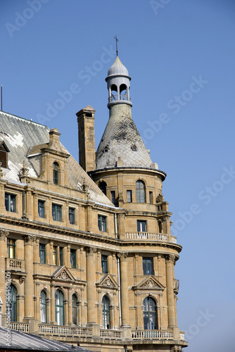 Located in Istanbul, Turkey, Haydarpaşa Station Building was built in 1872.