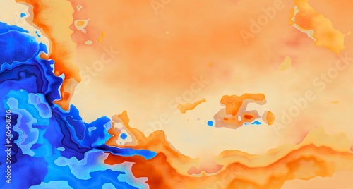 Wallpaper Mural Marble ink abstract art for abstract background.Abstract fluid acrylic painting. Modern art. Marbled blue abstract background. Liquid marble Torontodigital.ca