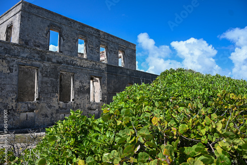 The Ruis of an old plantation house photo