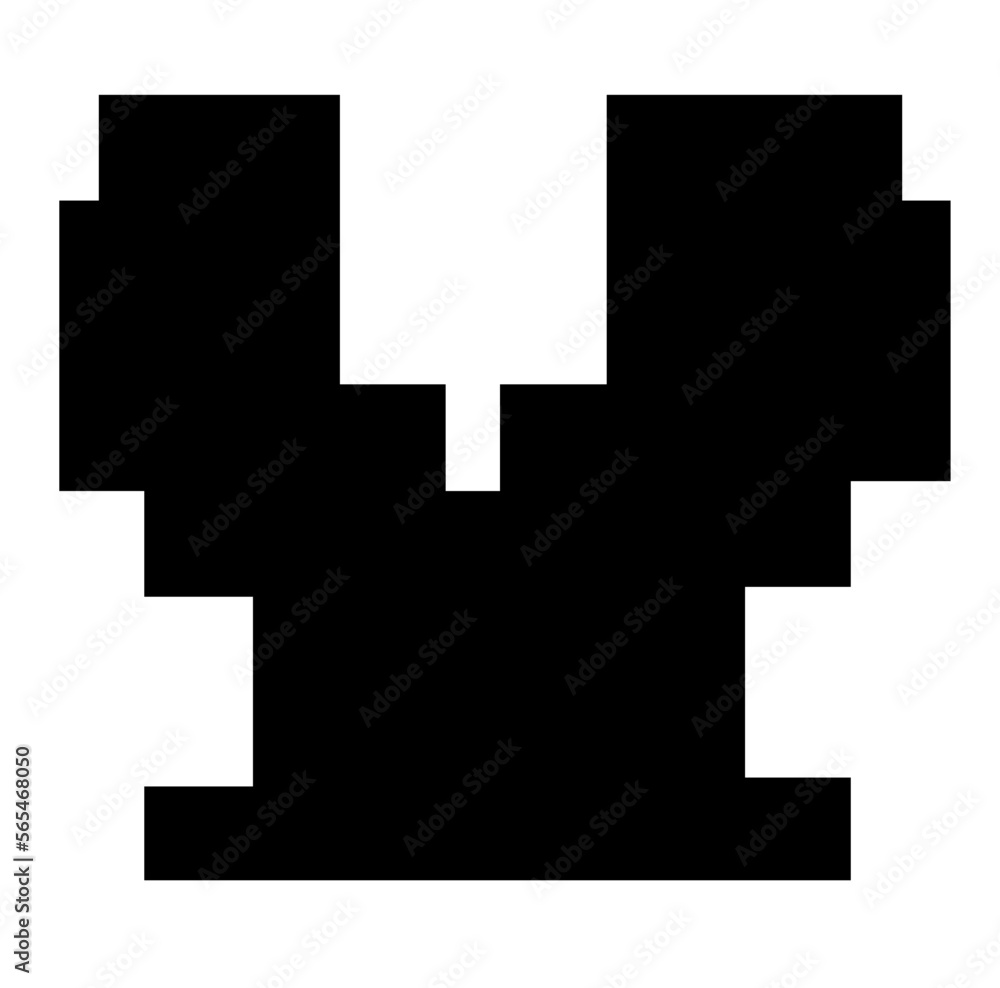 Blocky Retro Bitmap Themed Arcade Gamer Mono Letter Fonts Blocky Retro Bitmap Themed Arcade Gamer Mono Letter Fonts