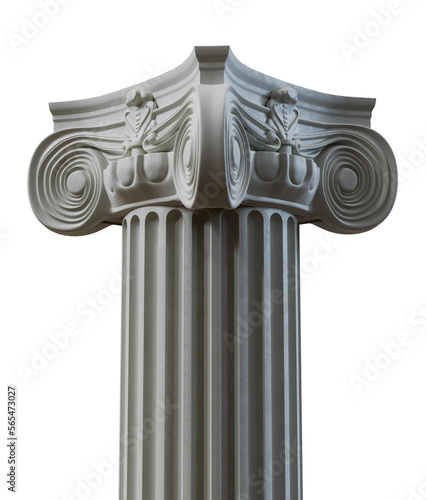 Photography Render Column Isolated PNG on transparent background