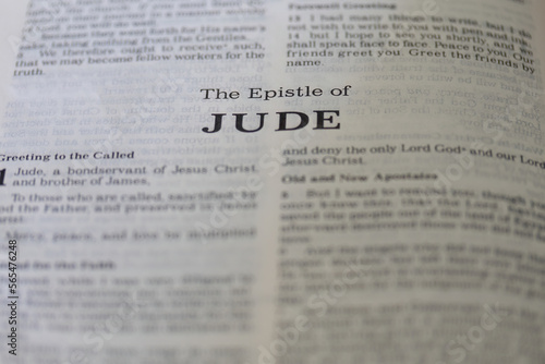 title page from the book of Jude in the bible for faith, christian, hebrew, israelite, history, religion