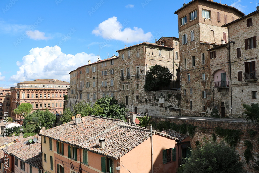 Old town of Perugia, Italy Umbria