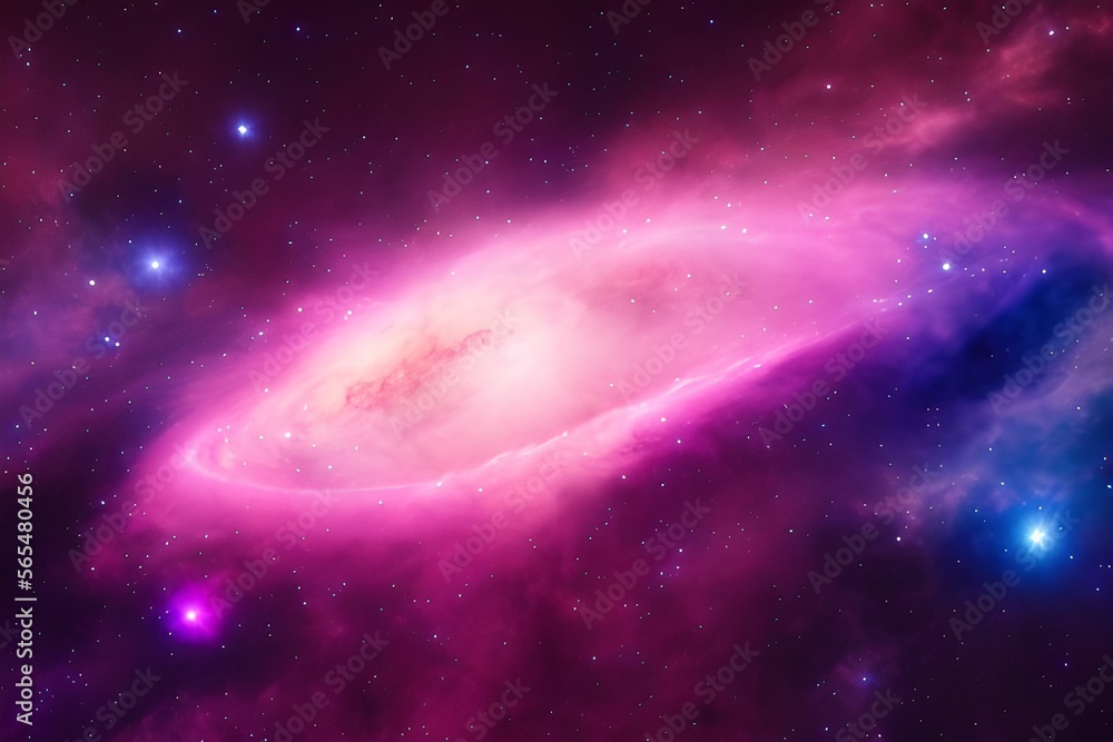 Fototapeta premium deep space concept. Generative ai