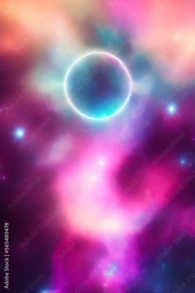 Fototapeta premium deep space concept. Generative ai