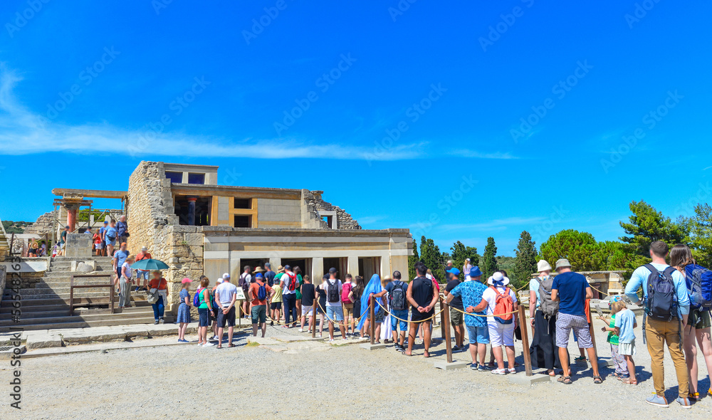 Palast von Knossos, Heraklion-Kreta, Griechenland