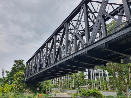 bridge over the road