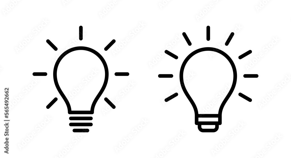 Lamp icon vector illustration. Light bulb sign and symbol. idea symbol. Lamp icon vector illustration. Light bulb sign and symbol. idea symbol.