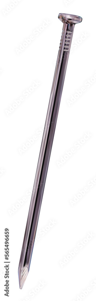 Single realistic metal nail, macro, isolated. Detailed of small close up metal wares. png Single realistic metal nail, macro, isolated. Detailed of small close up metal wares. png