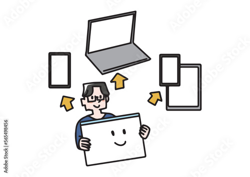 
さまざまなプラットフォームで動作するアプリケーション
