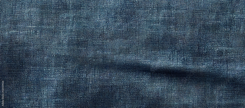navy blue jeans cloth rough texture background with Generative AI Technology navy blue jeans cloth rough texture background with Generative AI Technology