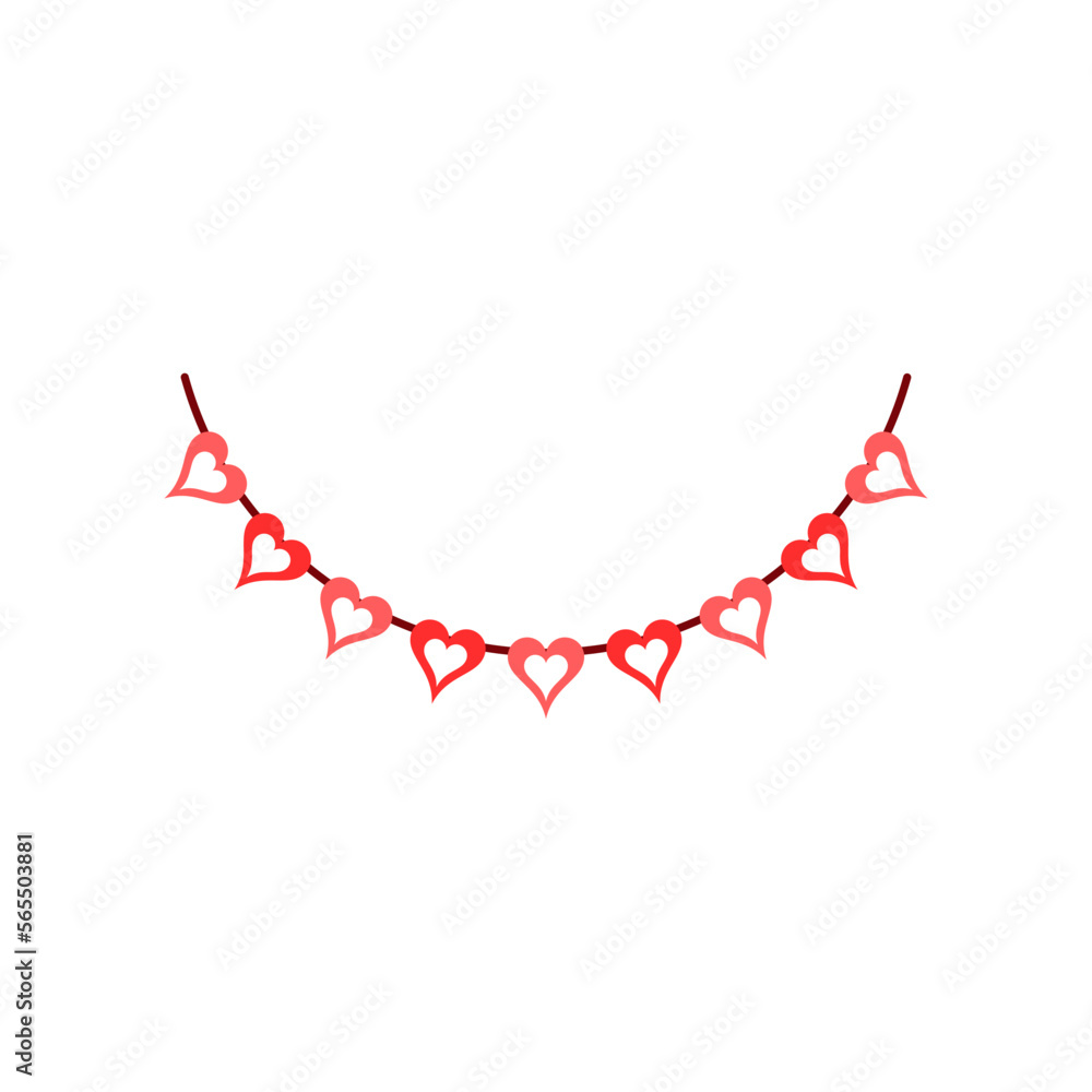heart valentines atribute vector design heart valentines atribute vector design
