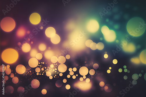 abstract bokeh background filtered effect , vibrant gradient