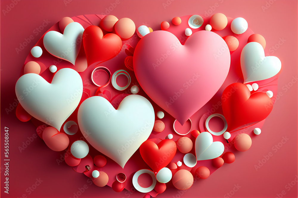 © StockPhotos.com - hearts background