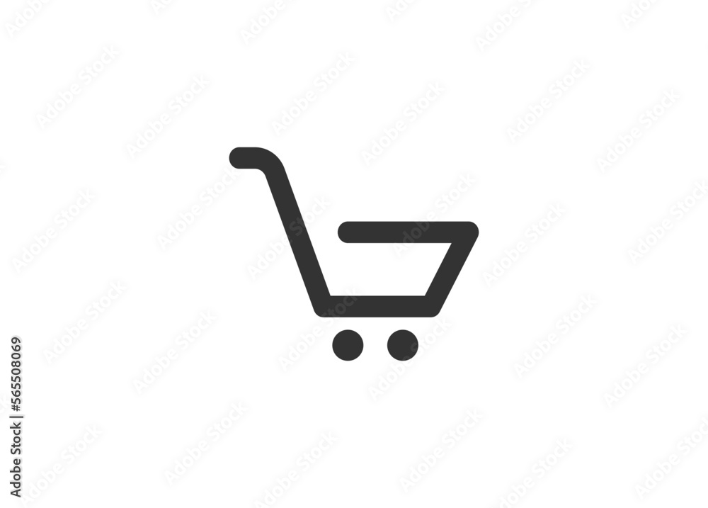 Vector shopping cart icon. eps 10. Vector shopping cart icon. eps 10.