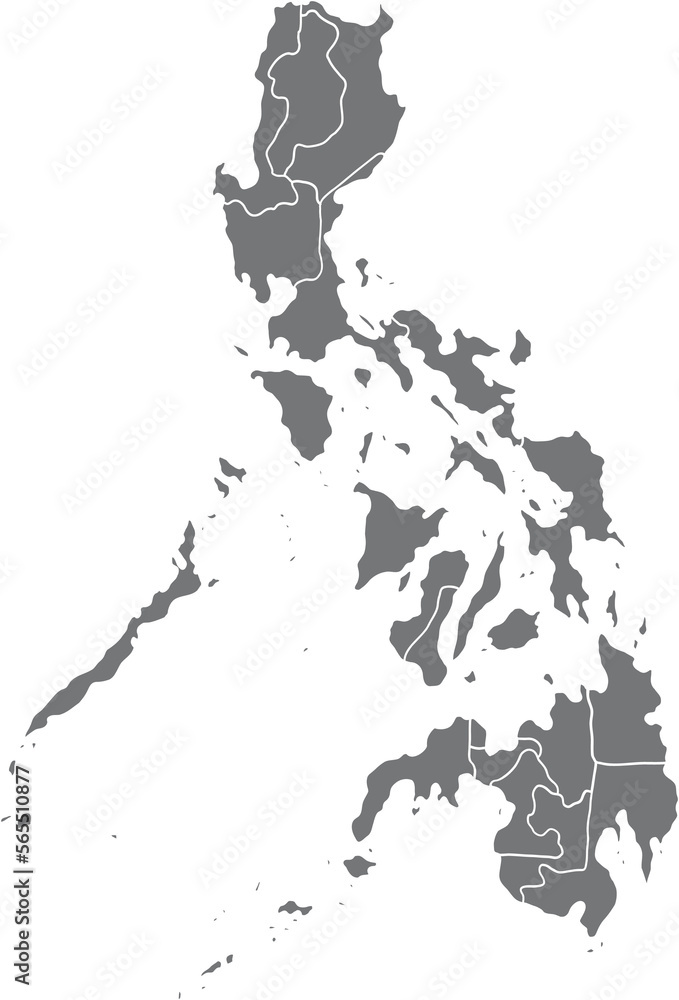 doodle freehand drawing of philippines map. Stock Illustration | Adobe ...