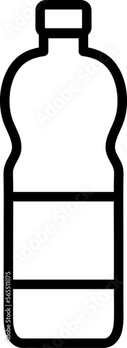  Plastic bottle icon vector trendy style illustration on white background..eps