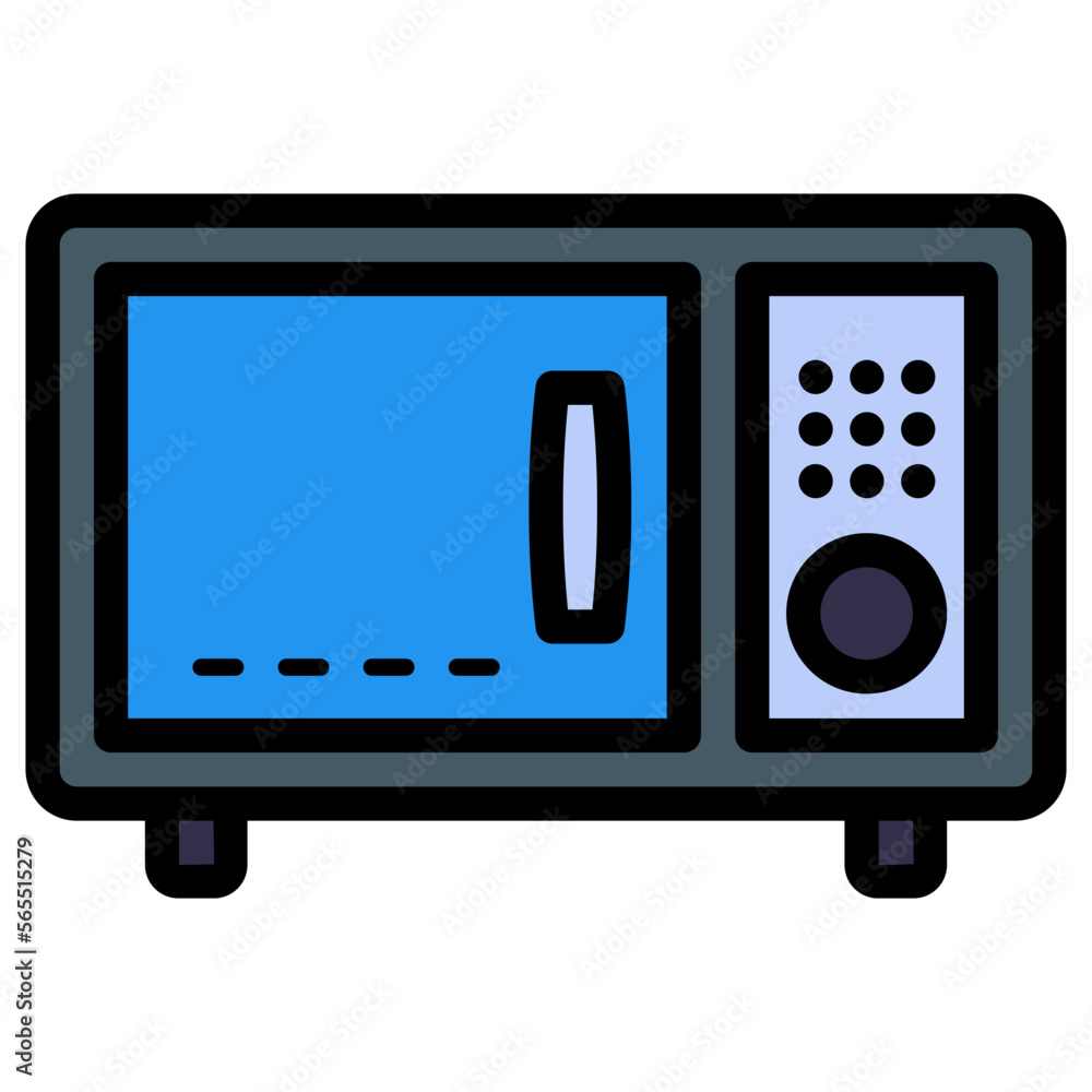 Fototapeta premium microwave illustration