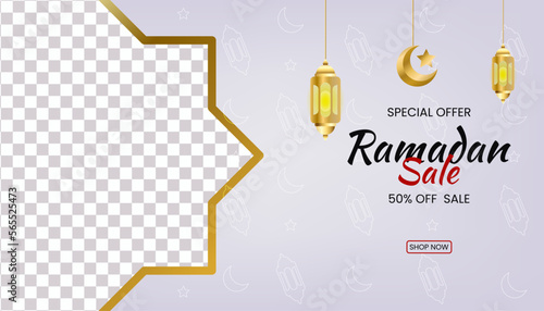 Special Offer Ramadan Sale Banner template design
