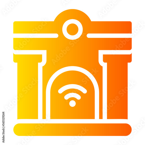 chimney gradient icon