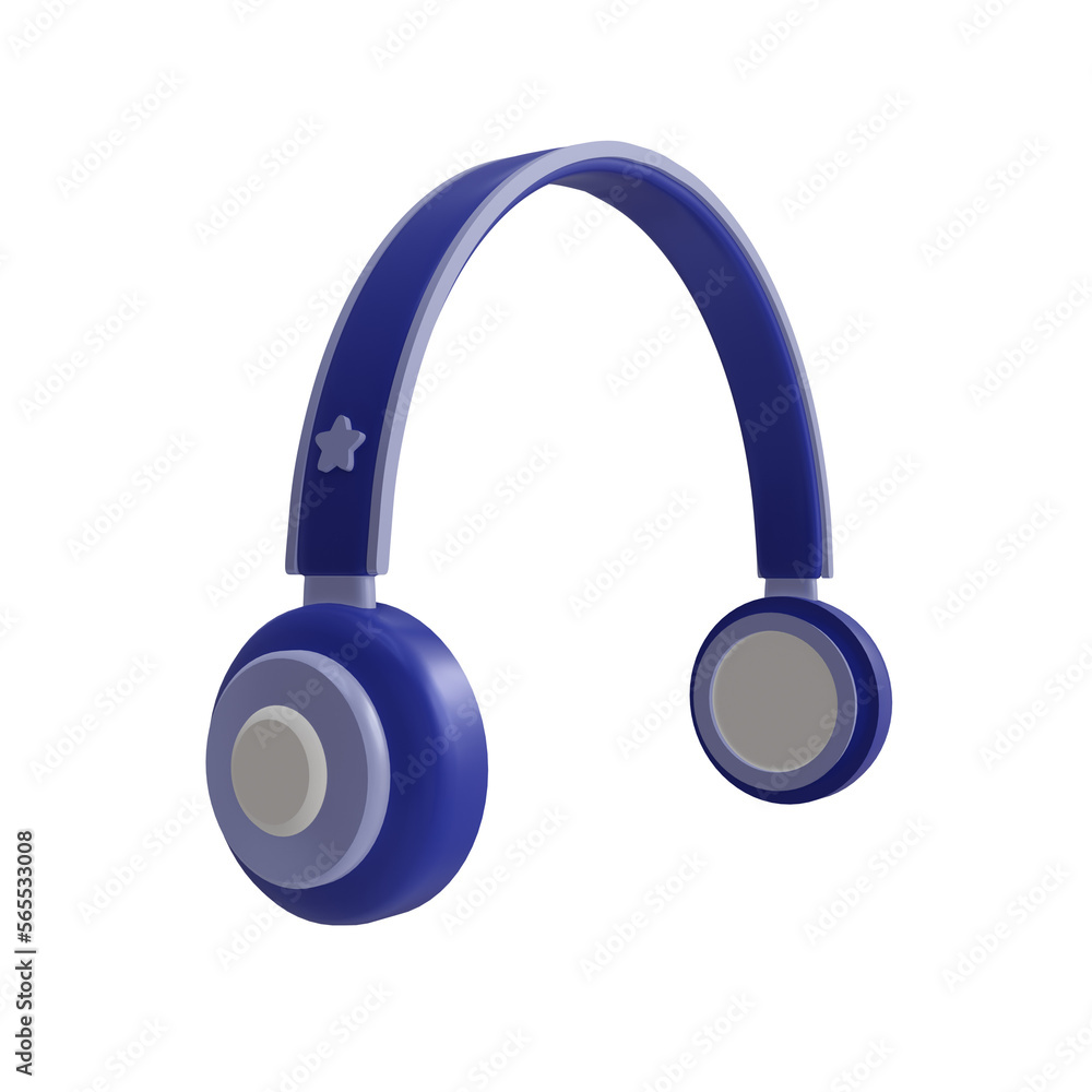 3D headphone icon with transparent background, perfect for template design, UI/UX and more. 3D headphone icon with transparent background, perfect for template design, UI/UX and more.