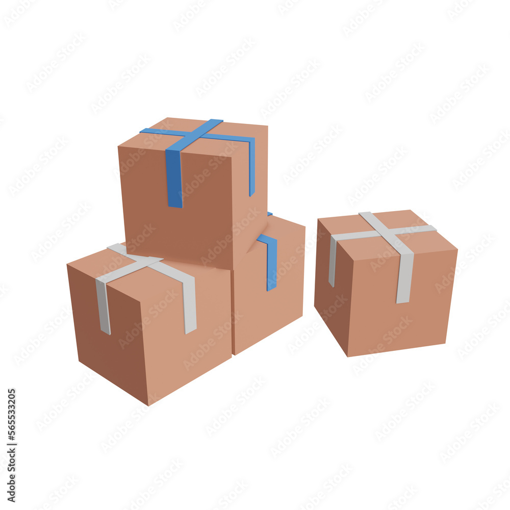 3D item box icon with transparent background, perfect for template design, UI/UX and more. 3D item box icon with transparent background, perfect for template design, UI/UX and more.