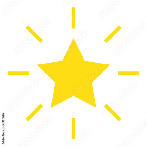 star shining PNG image