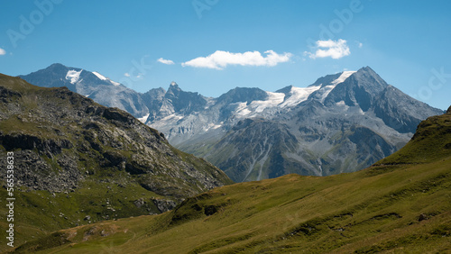 View of La Vanoise summit, French Alps