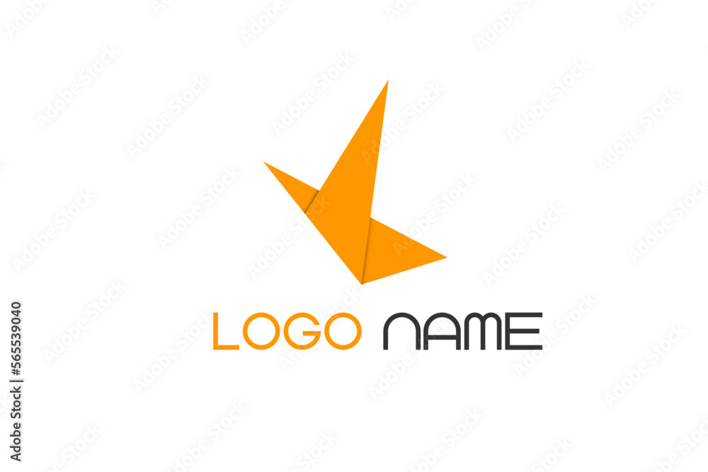 Flat vector brand logo. Modern, minimal, simple, stylish luxury logo for branding and brand identity Flat vector brand logo. Modern, minimal, simple, stylish luxury logo for branding and brand identity